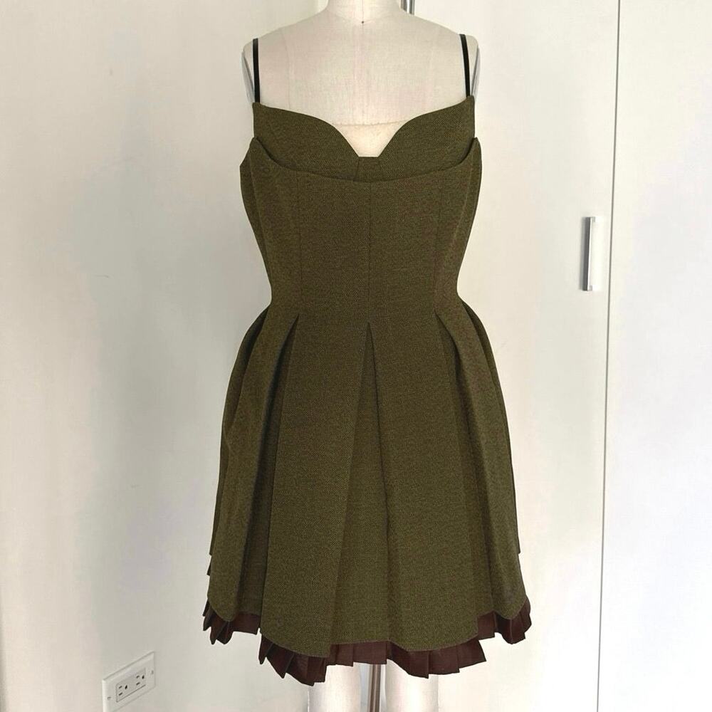 SHUSHU/TONG Pleated Dress Size UK 8/ US Small